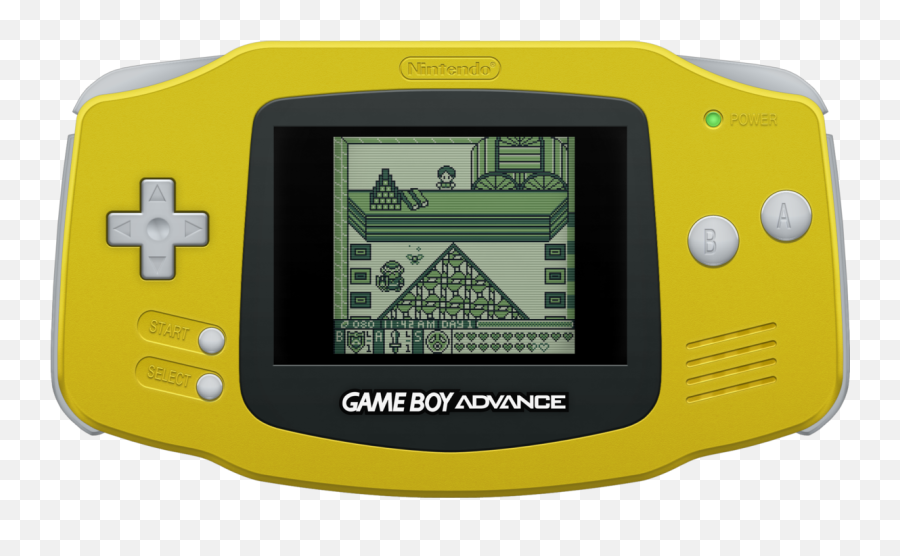 Download Gameboy Advance Png - Game Boy Advance Yellow Game Boy Advance Png,Gameboy Png