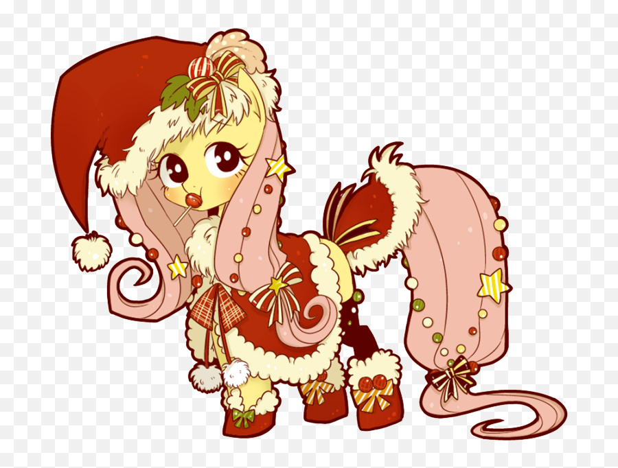 Index Of Little Pony - Fluttershy Christmas Png,Fluttershy Png