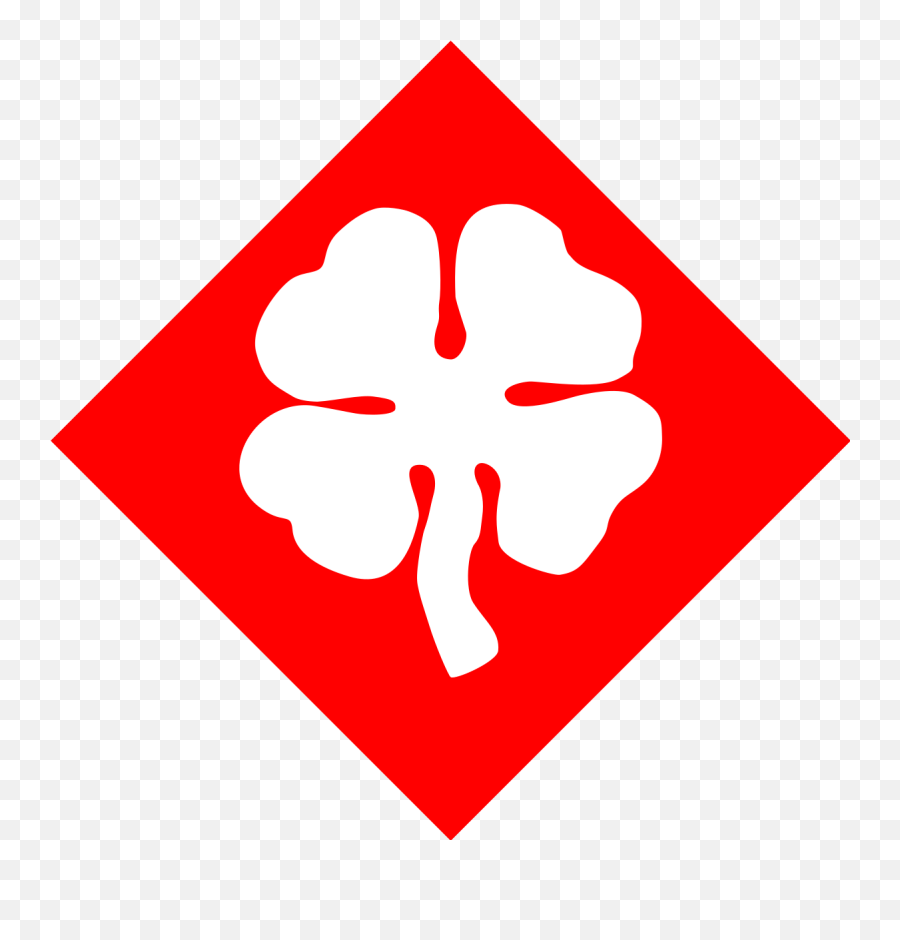 Fourth United States Army - Wikipedia 4 Leaf Clover Army Patch Png,Four Leaf Clover Transparent Background