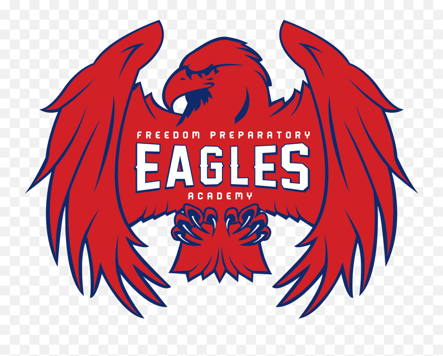 Vector Graphic Freedom Prep Logo - Freedom Prep Eagles Png,Eagles Logo Vector