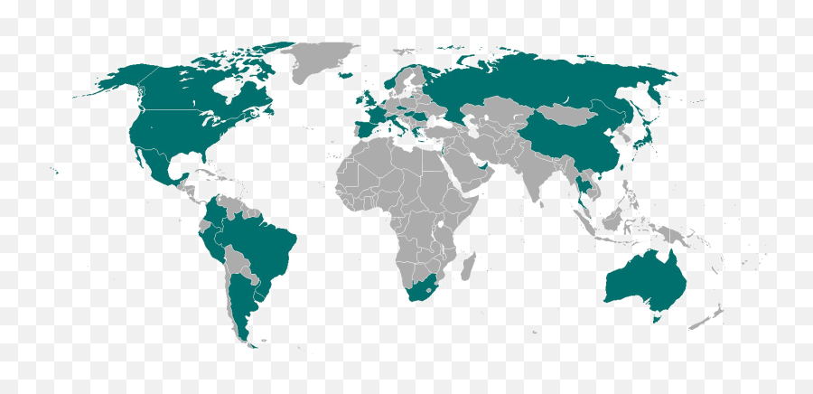 World Map Png Transparent Images All - Visa Policy Of Cyprus,Earth Clipart Transparent Background