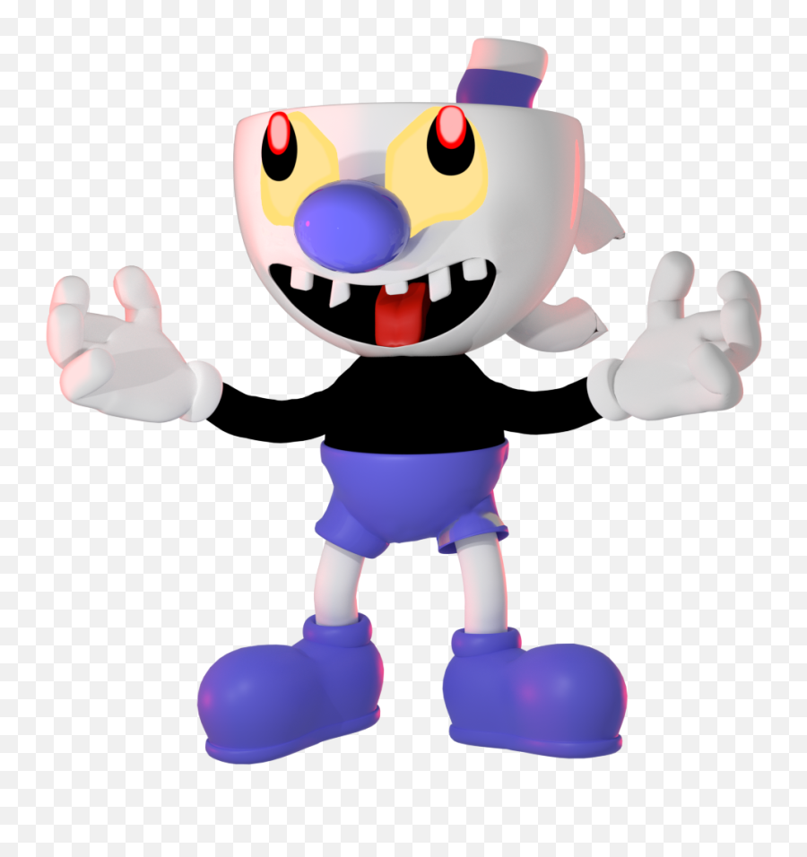 Stitchedaffliction 5 17 Mugman By The64thgamer - Cuphead Bad Evil Cuphead Png,Bad Png