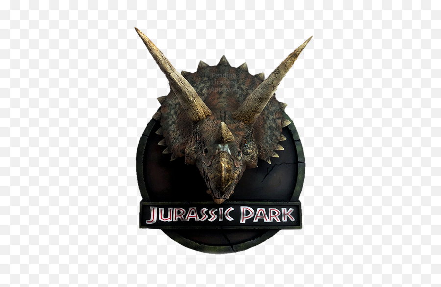Triceratops Bust - Jurassic Park Triceratops Bust Png,Jurassic Park Png