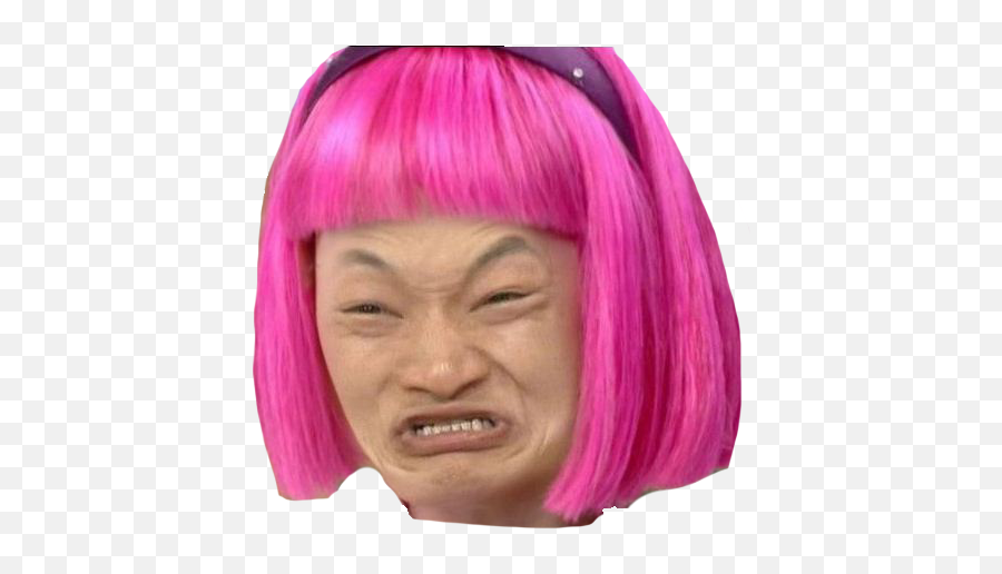 Download Hd Impossibru - Lazy Town Asian Girl Transparent Stephanie Lazy Town Meme Png,Asian Girl Png