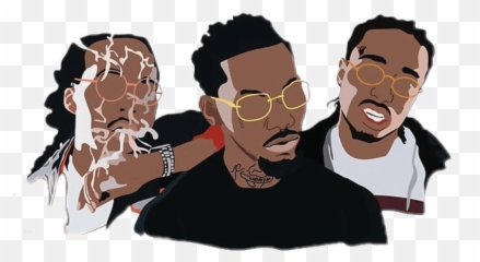 Migos Wallpaper Download Posted - Migos Drawing Png,Quavo Png
