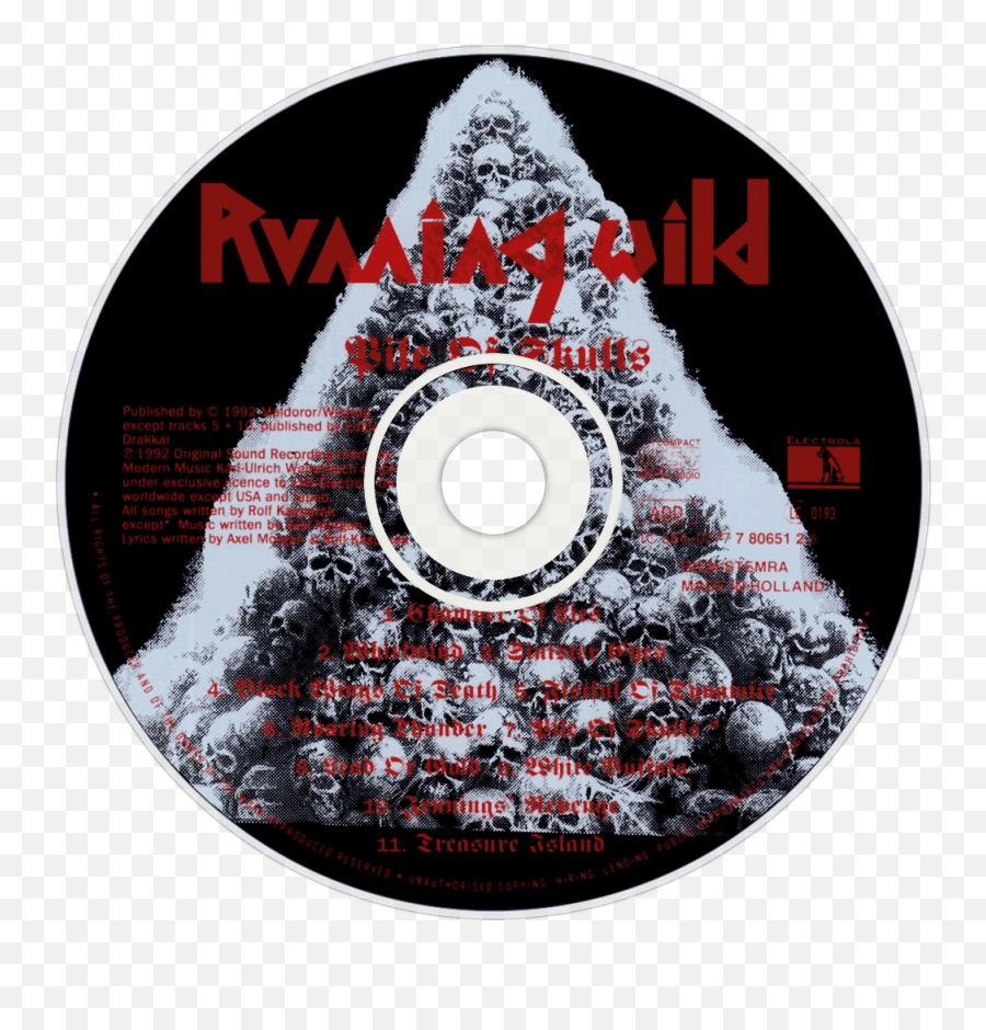 Pile Of Skulls Cd Disc Image - Label Png,Pile Of Skulls Png