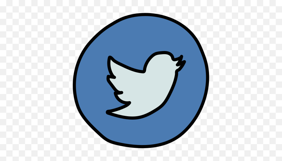Twitter Circled Icon - Free Download Png And Vector Clip Art,Circled Png