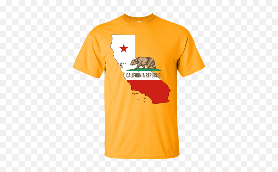 California Flag And State Outline U2013 Hand Drawn Tees - California Grunge Style Flag Png,California Flag Png