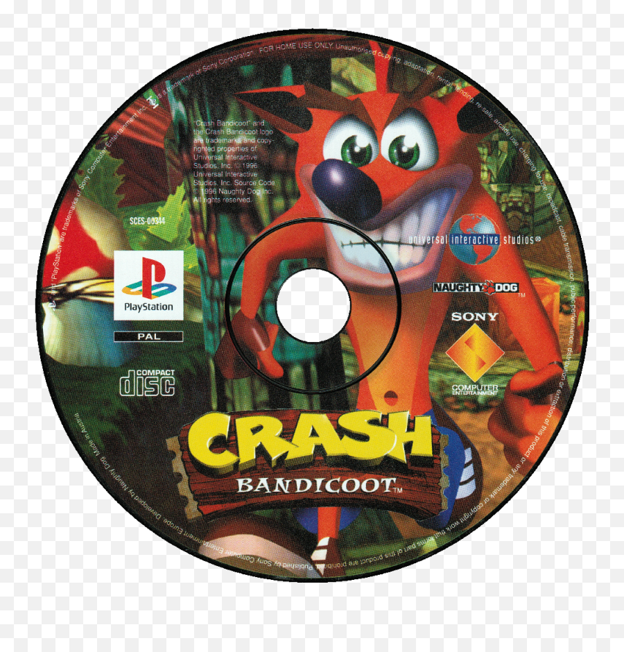Crash Bandicoot Details - Launchbox Games Database Crash Bandicoot Ps1 Cd Png,Crash Bandicoot Png