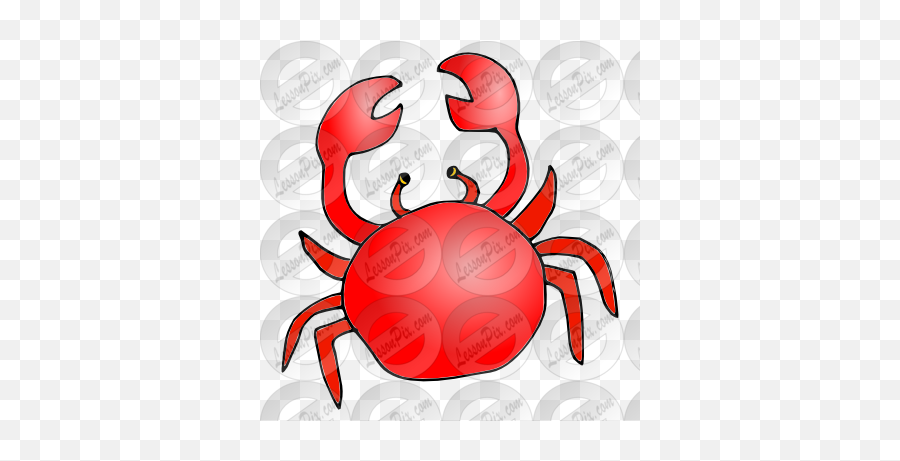 Crab Picture For Classroom Therapy Use - Great Crab Clipart Fiddler Crab Png,Crab Clipart Png