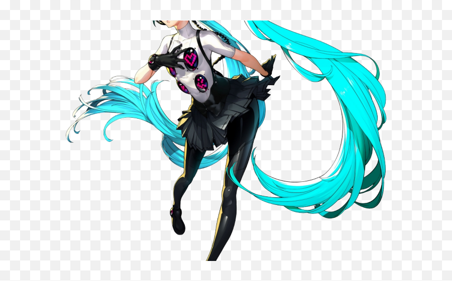 Hatsune Miku Clipart Design - Miku Persona Png,Miku Transparent