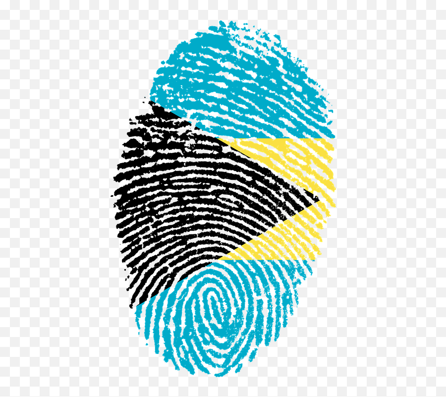 Bahamas Clipart Transparent Background - Bahamas Fingerprint Bandeira Do Brasil Png,Fingerprint Transparent