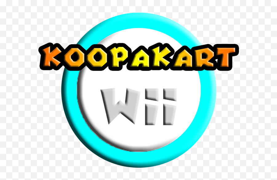 Download Koopa Kart Wii Logo - Vertical Png,Wii Logo Png