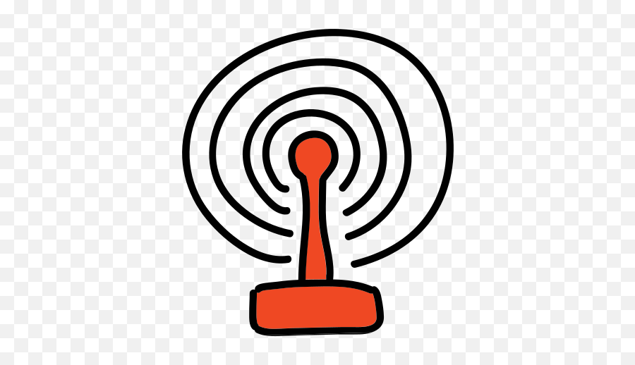 Internet Antenna Icon - Circle Png,Antenna Png
