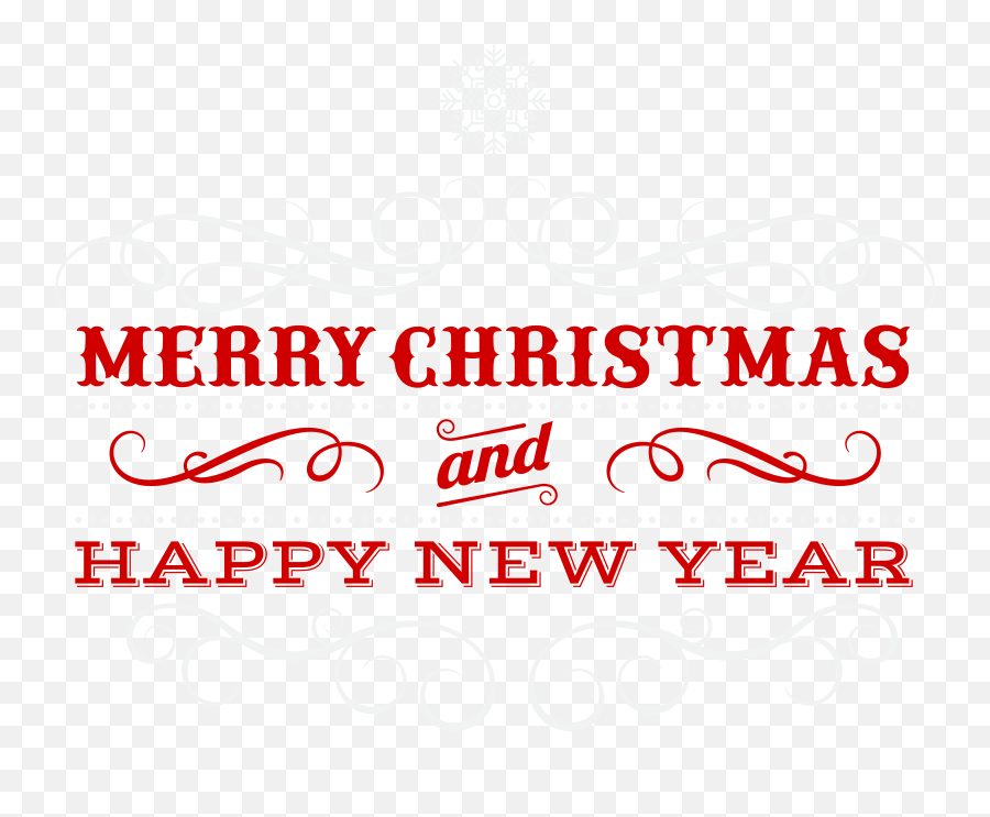 Free Clip Art For Merry Christmas And Happy New Year Png 2019 Transparent Background