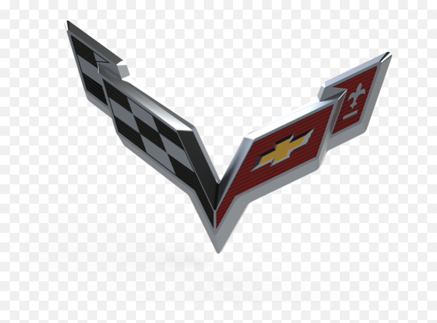 Corvette Logo - Corvette Logo 3d Free Png,Corvette Logo Png