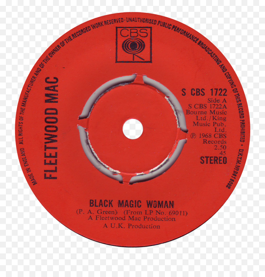 S Cbs 1722 U2013 Fleetwood Mac Rare Record Collector - Solid Png,Fleetwood Mac Logo