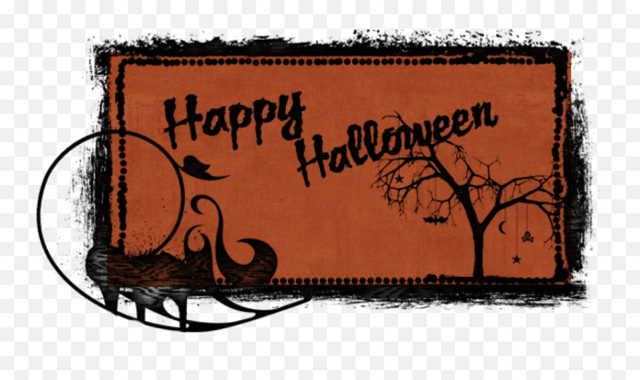 Download Haunted Tree Banner - Halloween Png Gif Banner Png Transparent Halloween Png Gif,Halloween Banner Png