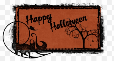 Download Haunted Tree Banner - Halloween Png Gif PNG Transparent