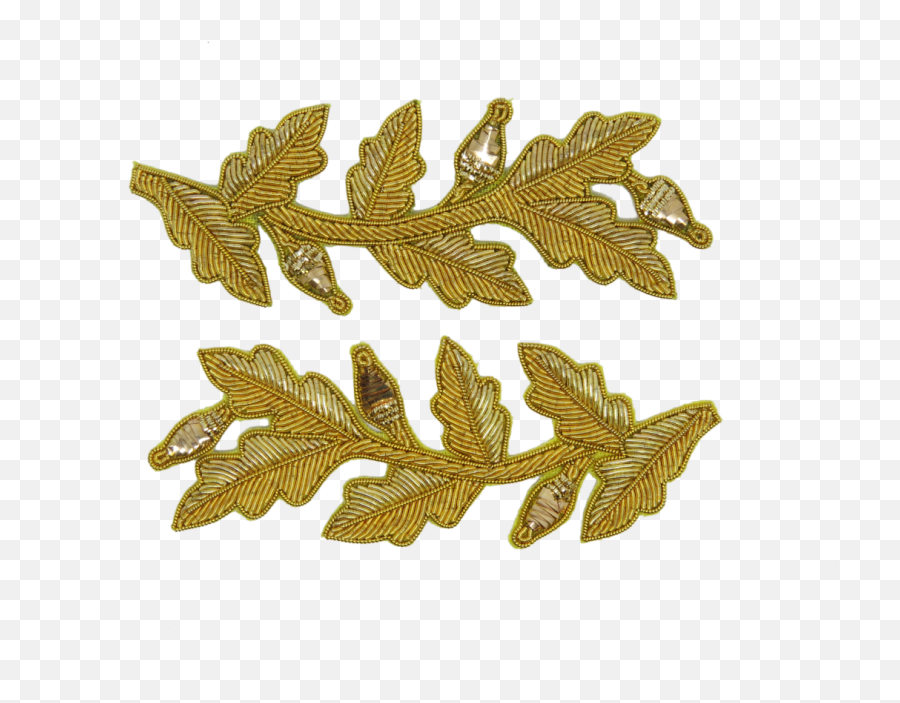 Download Repeat Pattern Oak Leaf Gold - Decorative Png,Embroidery Png