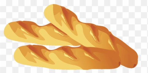 Baguette - Transparent Baguette Clip Art Png,Baguette Transparent