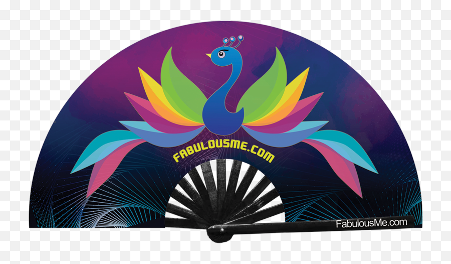 Fabulousme Peacock Logo Fan Glow - Decorative Png,Fan Logo