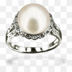 White Pearl Png - Ring 4759550 Vippng Koru,Pearl Png