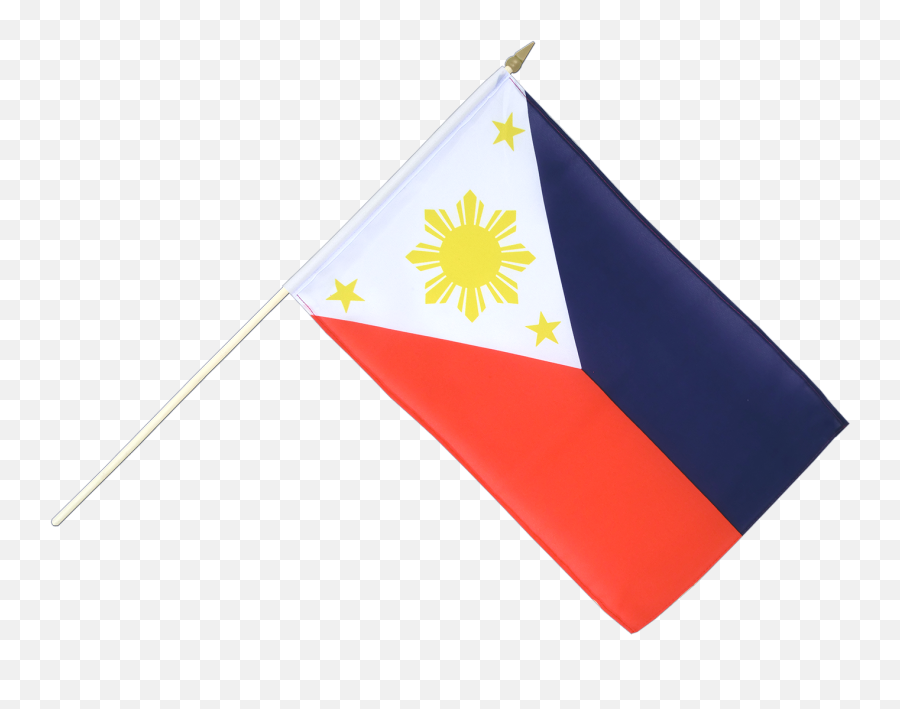 Flag Of The Philippines Drawing - Philippine Flag With Stick Png,American Flag Clipart Transparent
