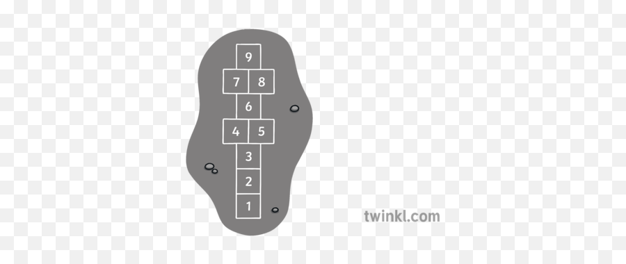 Hopscotch Grid Illustration - Twinkl Dot Png,Transparent Grid Png