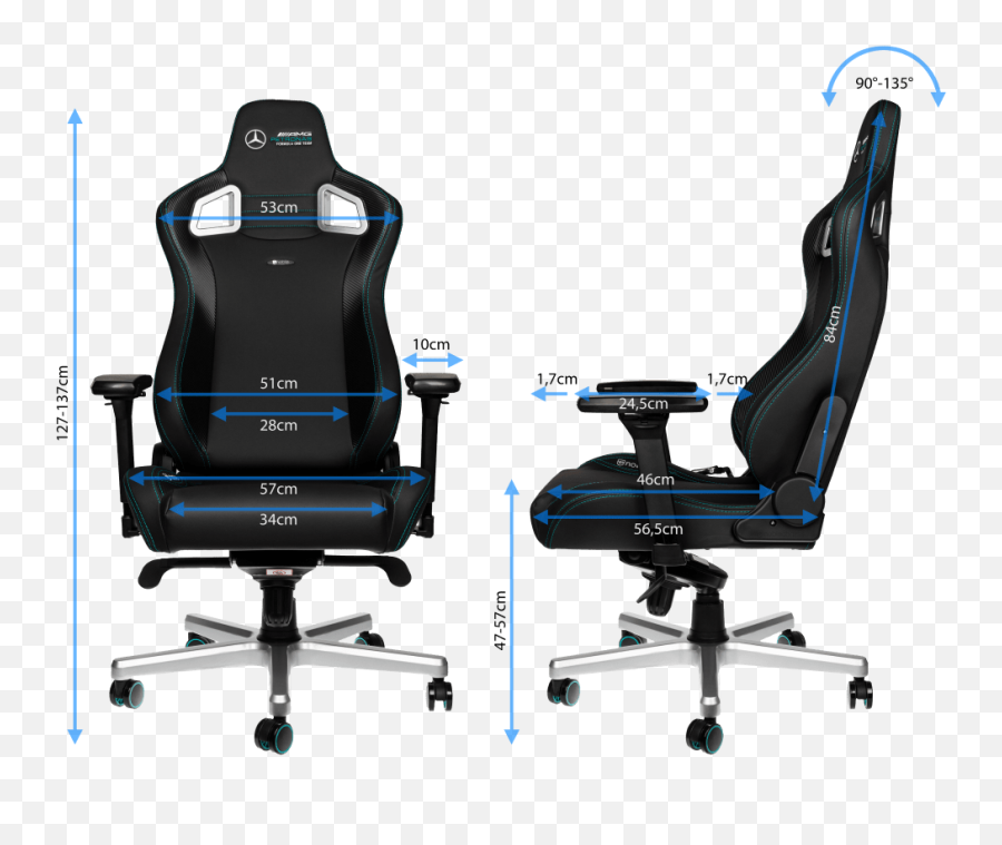 Noblechairs With Mercedes - Mercedes Benz Amg Pelituoli Png,Noblechairs Icon