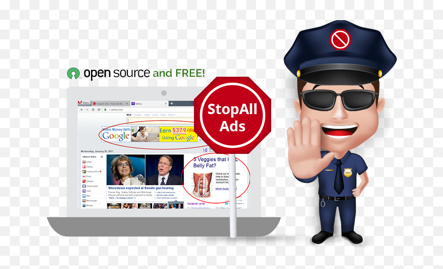 Stopall Ads - Stop All Ads Png,Popup Ad Website Icon