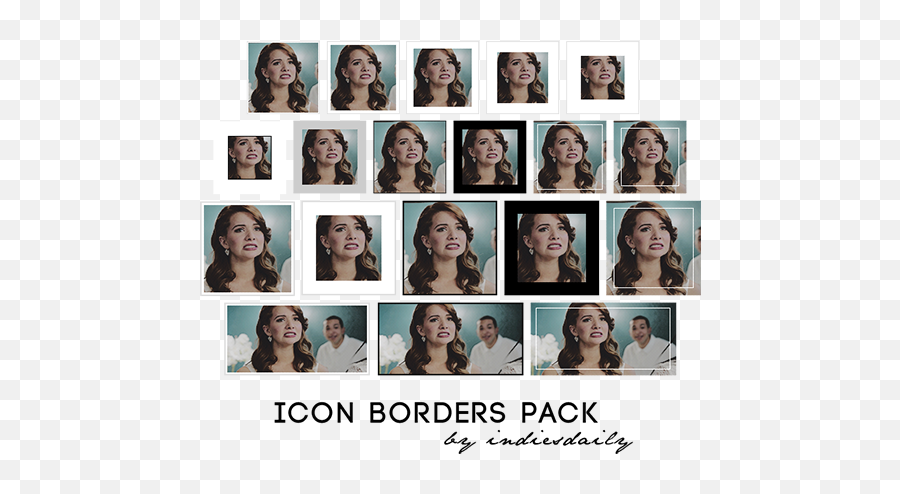 Download Hd U201cso I Recently Re - Did My Icon Styles U0026 Since Iu0027m Icon Border Tumblr Free Png,Icon Frames