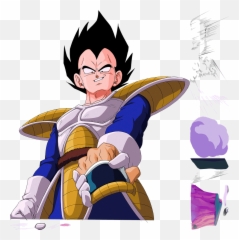 Dokkan Assets Ripgachatalks - And Vegeta Render png