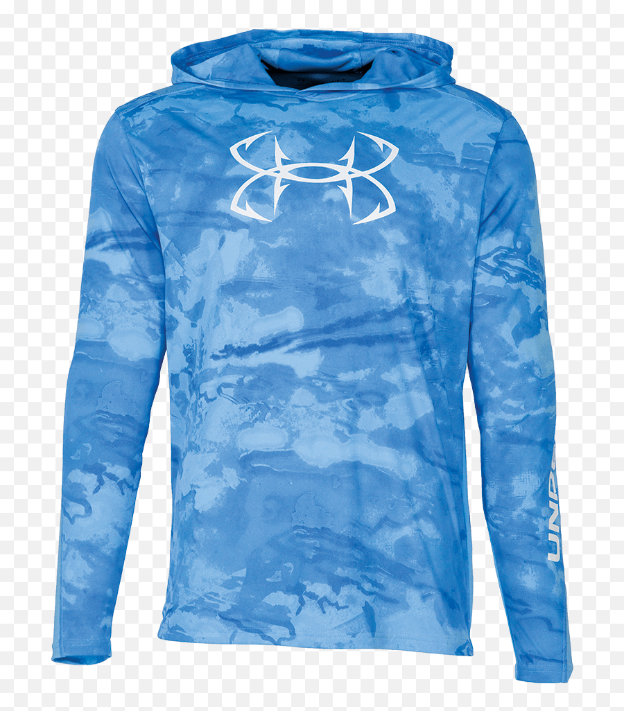 Under Armour Hooded Fishing Shirt Online Sales Up To 61 - Under Armour Emblem Png,Under Armour Storm Icon Hoodie