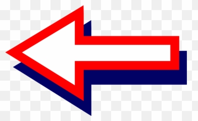 Arrow Red Blue - And Transparent Cartoon png