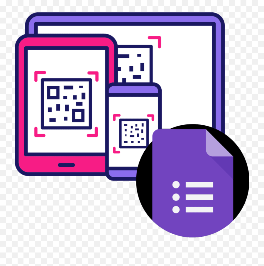 8 Steps To Make A Qr Code For Google Forms March 2022 - Qr Code App Icons Png,Purple Imovie Icon