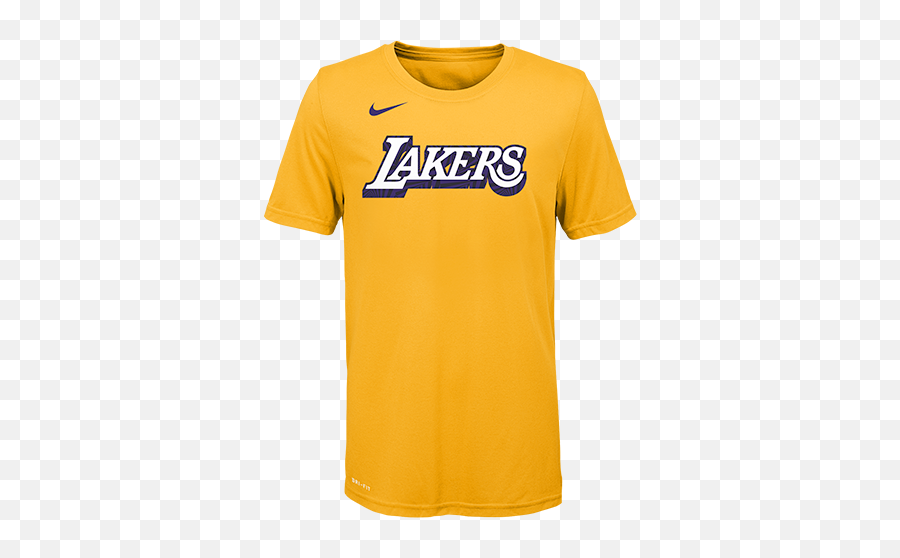 Lakers Store - Lakers T Shirt Nike Png,Gold Nike Logo