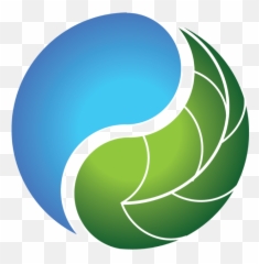 Globe - With Leaf Logo png