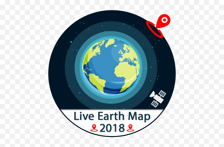 Live Earth Map U0026 Satellite View Gps Tracking Apk 10 - Planet Png,Gps Satellite Icon