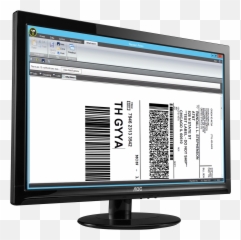 Fedex - Computer Monitor HD Png Download Original Size