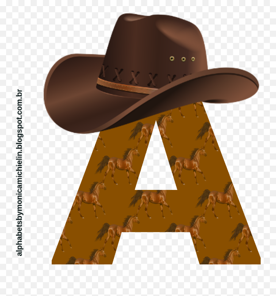Download Cowboy Hat And Boots Png - Letras Con Botas Y Sombrero,Cowboy Png