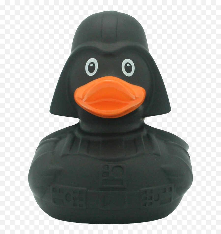 Black Star Duck - Design By Lilalu Darth Vader Rubber Duck Png,Black Star Png