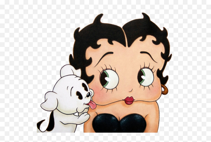 Tubes Png Betty Boop 1 - La Boîte À Images Betty Boop Loving A Dog,Betty Boop Png