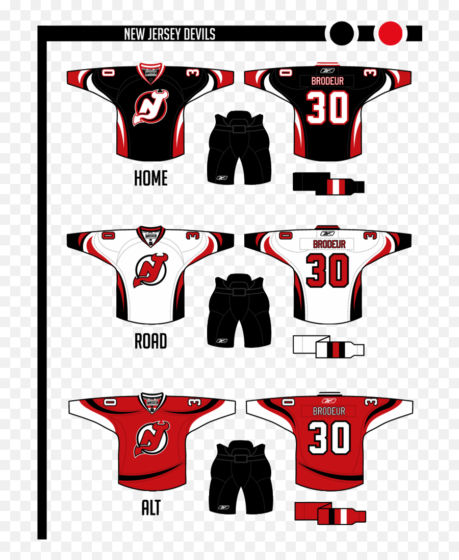 New Jersey Devils In Uniforms That Give - New Jersey Devils Uniform Concept Png,New Jersey Devils Logo Png