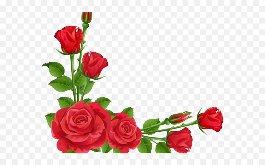 Download Hd Cliparts Real Flowers - Flower Borders Design Wedding Anniversary Images Download Png,Real Flowers Png