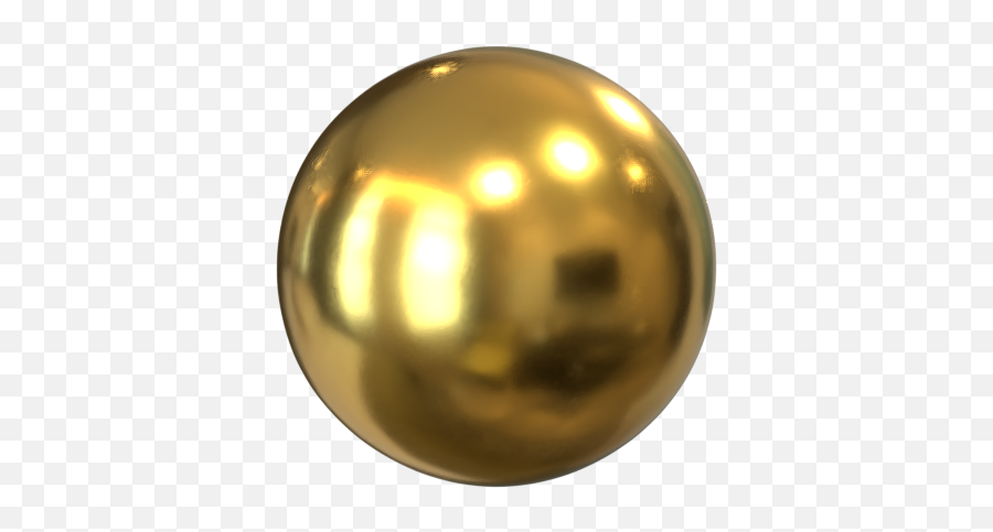 Gold Strip - Gold Metal Ball Png,Gold Ball Png