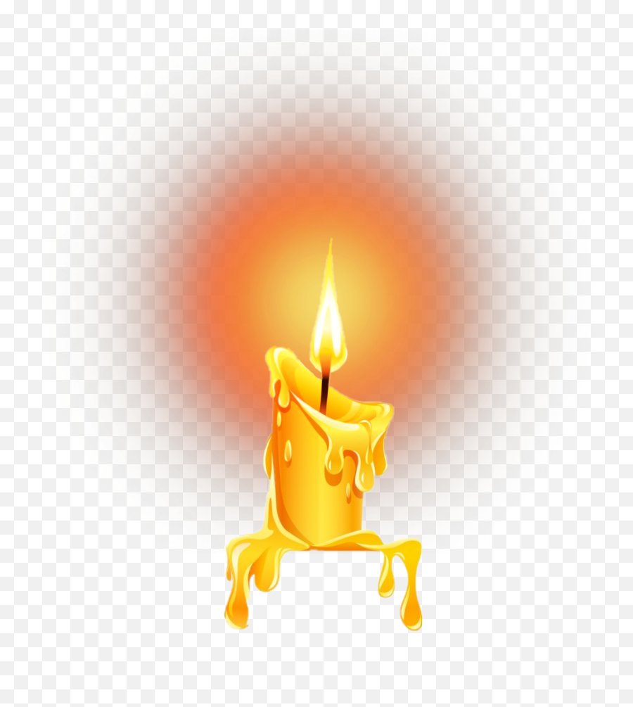 Dark Zone Of Candle Flame Clipart - Candle Light Png,Candle Flame Png