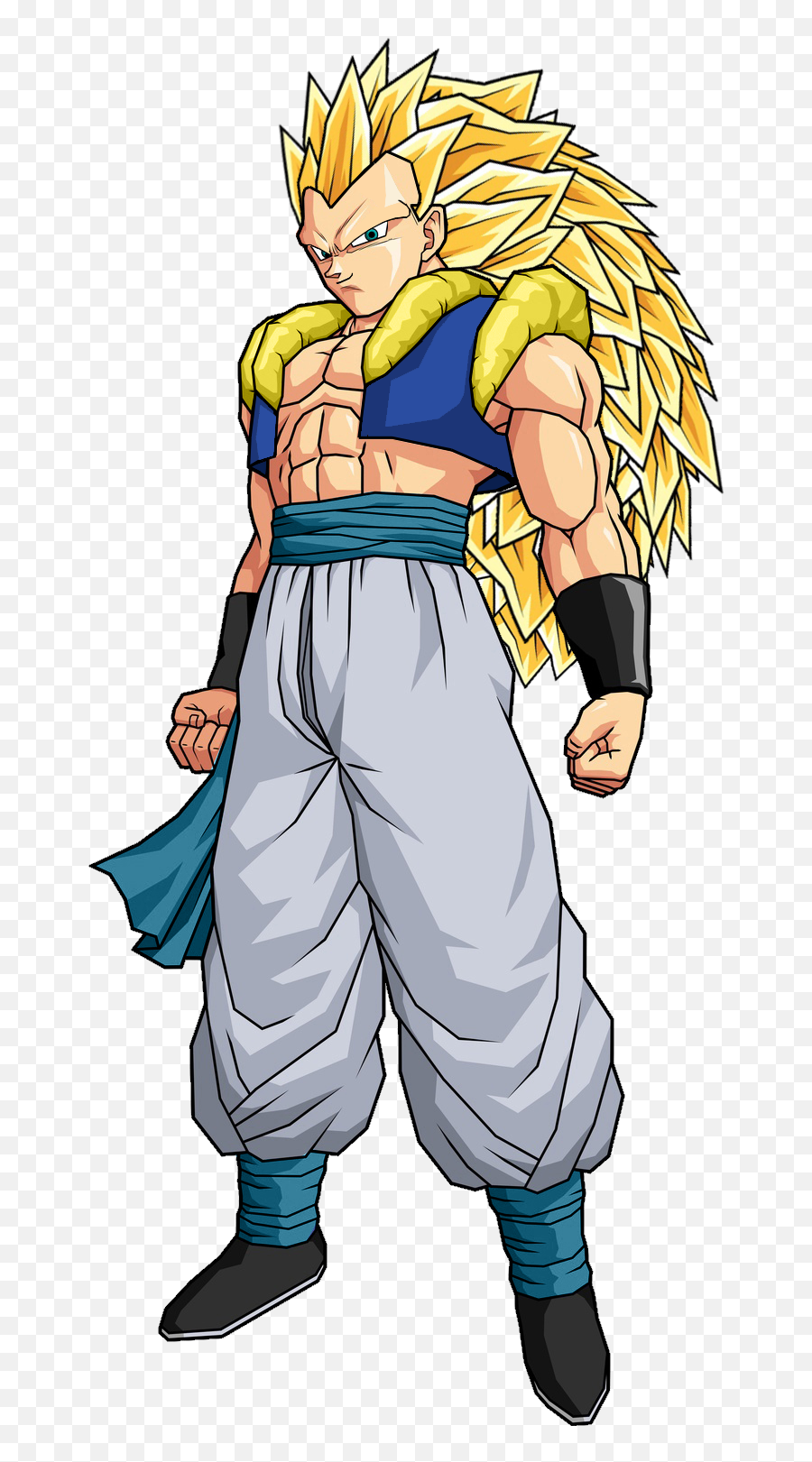 Gotenks Ssj3 Png Transparent Image - Ssj4 Gotenks,Gotenks Png