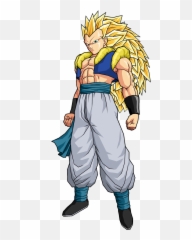 Gotenks Ssj3 Png Transparent Image - Ssj4 Gotenks,Gotenks Png
