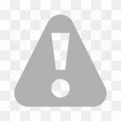 Caution Icon - Grey png